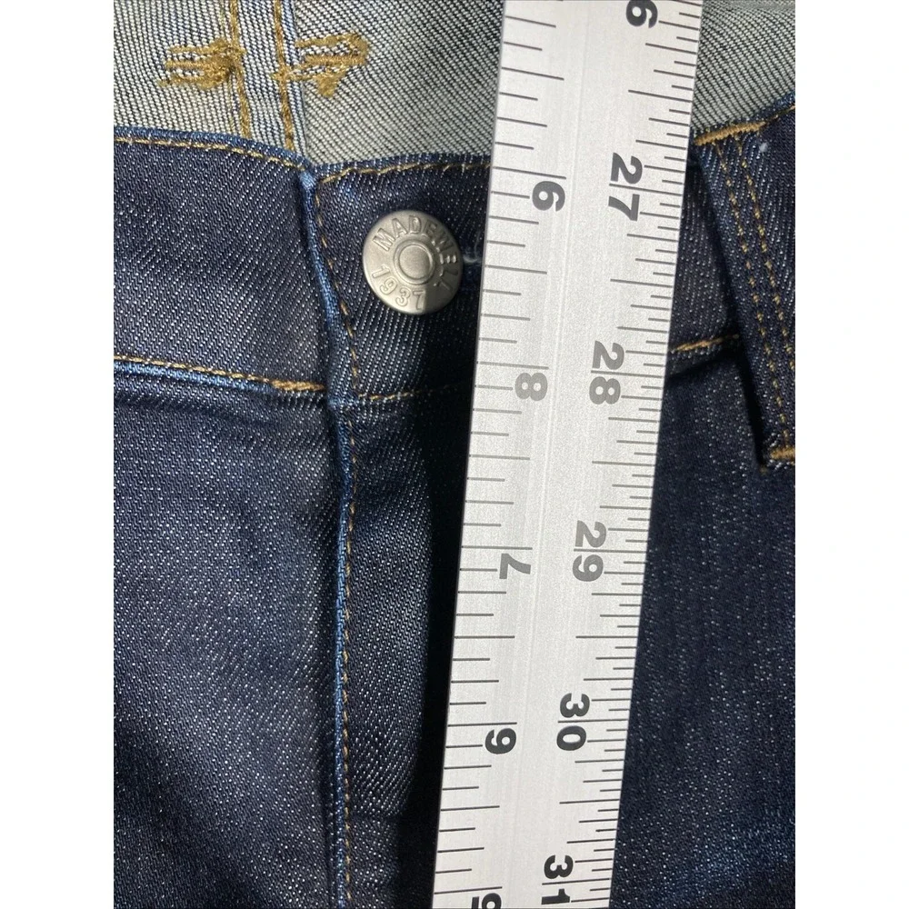 Madewell Jeans‎ Women's 32* Blue Mid Rise Tapered Stretch American Comfort Denim